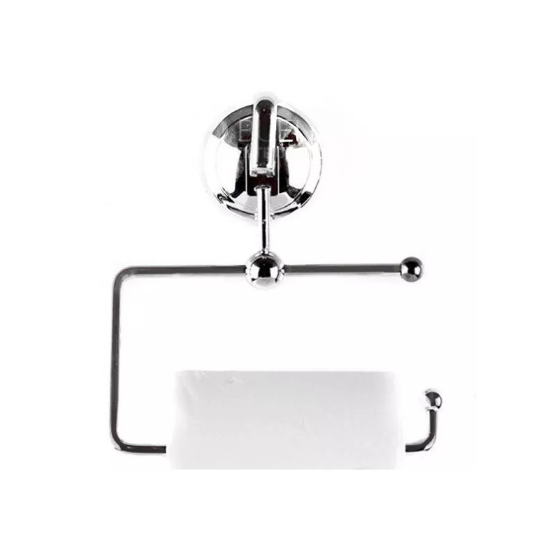 porta rollo colgar cromado con sopapa