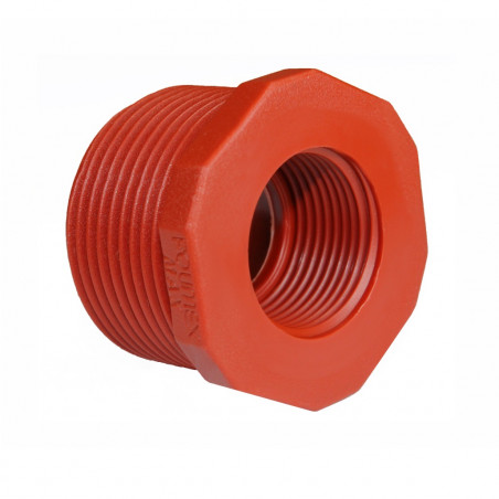 Buje reduccion 2 a 1/2" polipropileno Polimex