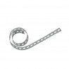 Rollo cinta galvanizada perforada para montaje 19mm 15mts