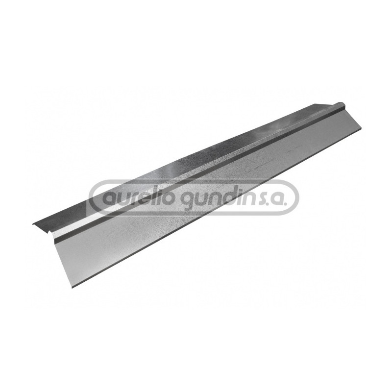 Caballete chapa galv liso 33 cm 2 mts