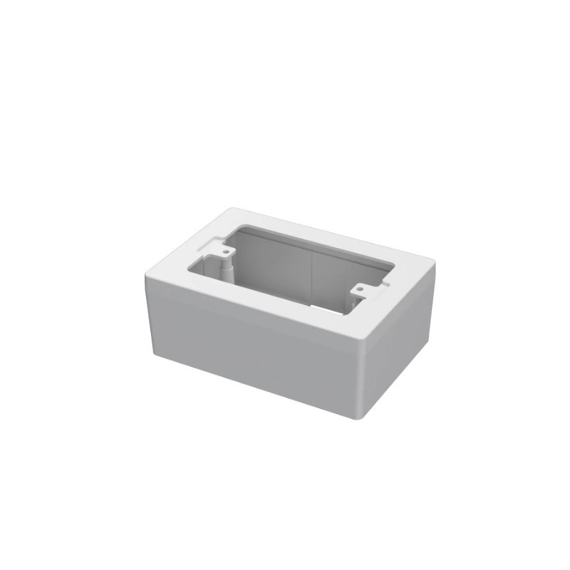 Caja exterior rectangular con fondo para cable canal Cabrera