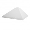 Campana esmaltada blanca 60 x 46 x 30 cm Dhinox