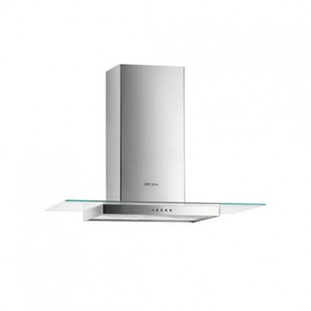 Campana extractora Vetro 90cm acero inoxidable Spar