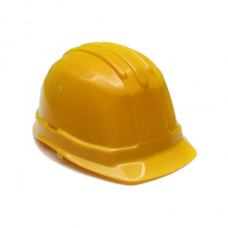 casco de seguridad industrial amarillo