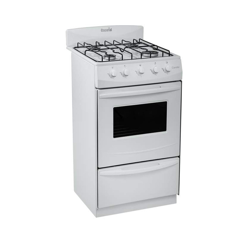 Cocina Candor S2 blanca gas licuado Escorial