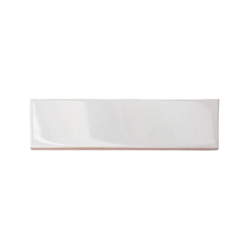 Ceramica revestimiento Flat brick bianco brillante 21.5 x 5