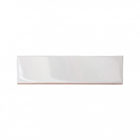 Ceramica revestimiento Flat brick bianco brillante 21.5 x 5