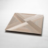 Caja ceramica Entramada marron 35 x 35cm 1ra calidad Lourdes