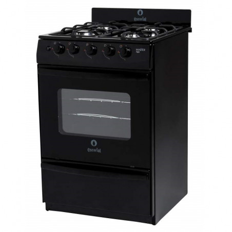 Cocina Master Style black multigas Escorial