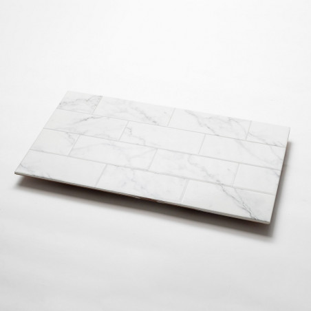 Caja ceramica Subway carrara 31 x 53cm 1ra calidad