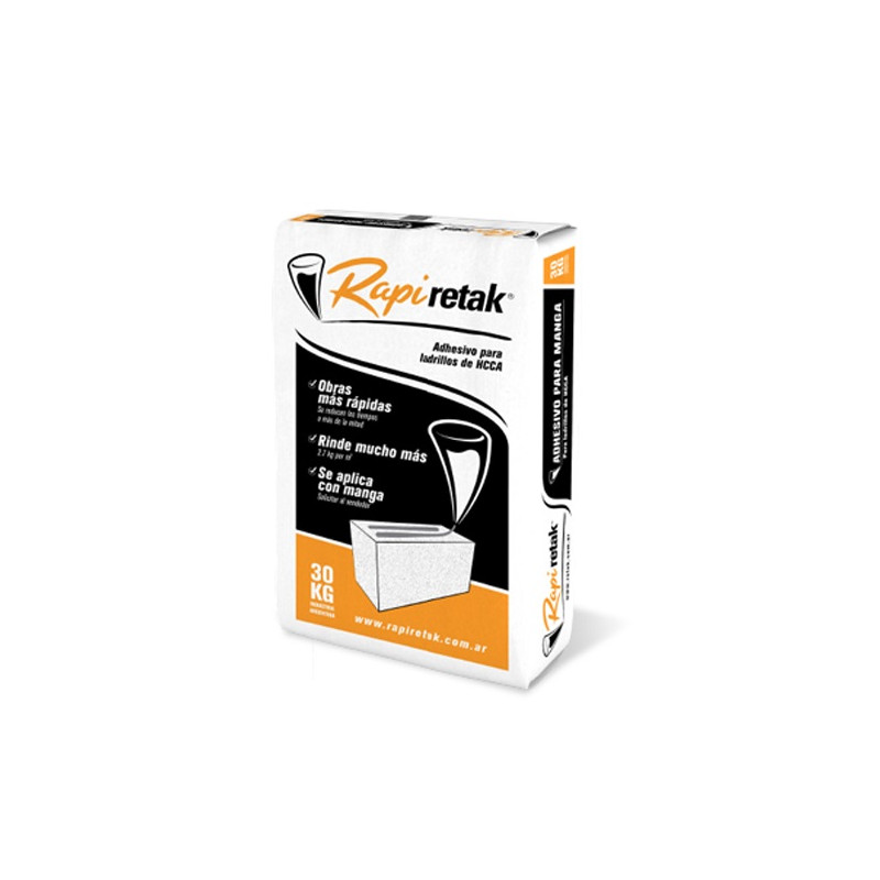 Ahesivo Rapi aplicacion con manga 30 kg Retak