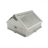 Claraboya angular acero inoxidable 60 x 60 x 27 cm Dhinox