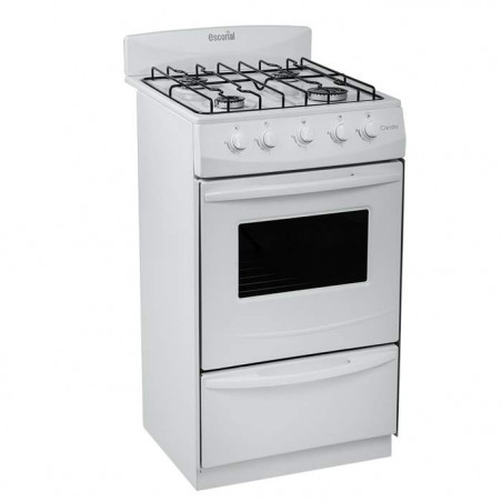 Cocina Candor S2 blanca gas licuado Escorial