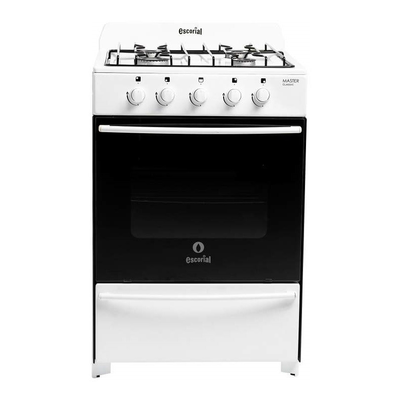 Cocina Master Classic blanca gas natural Escorial