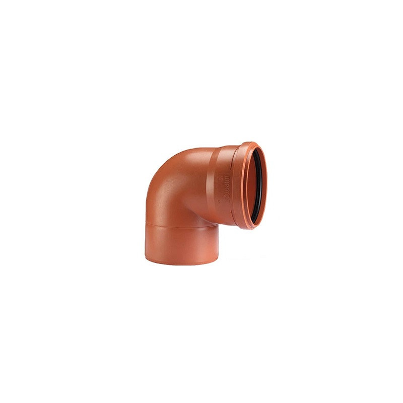 codo 90º MH 63 mm junta elastica Duratop