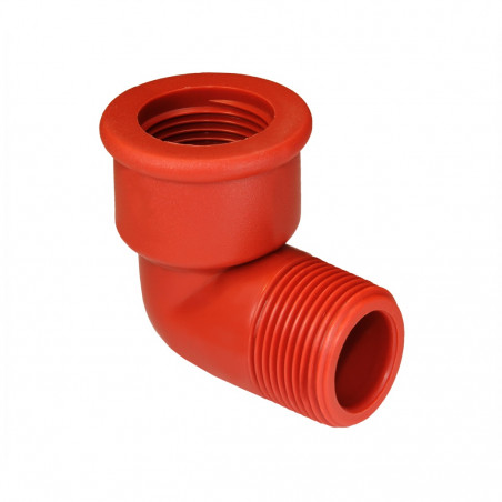 Codo a 90º MH 2" polipropileno Polimex
