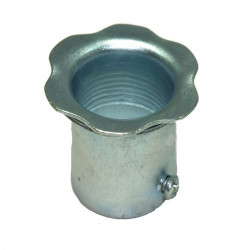 Conector chapa galvanizada 1"