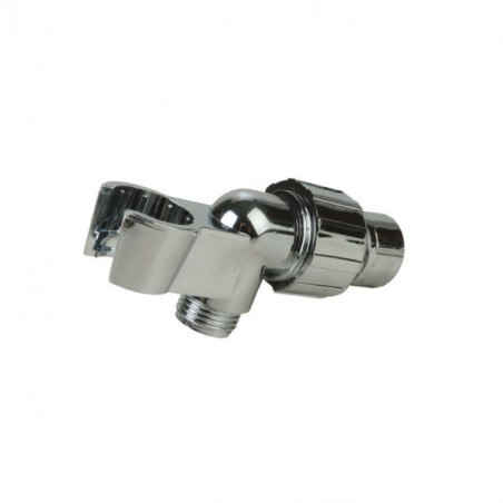 Conector para ducha manual con soporte D'Accord