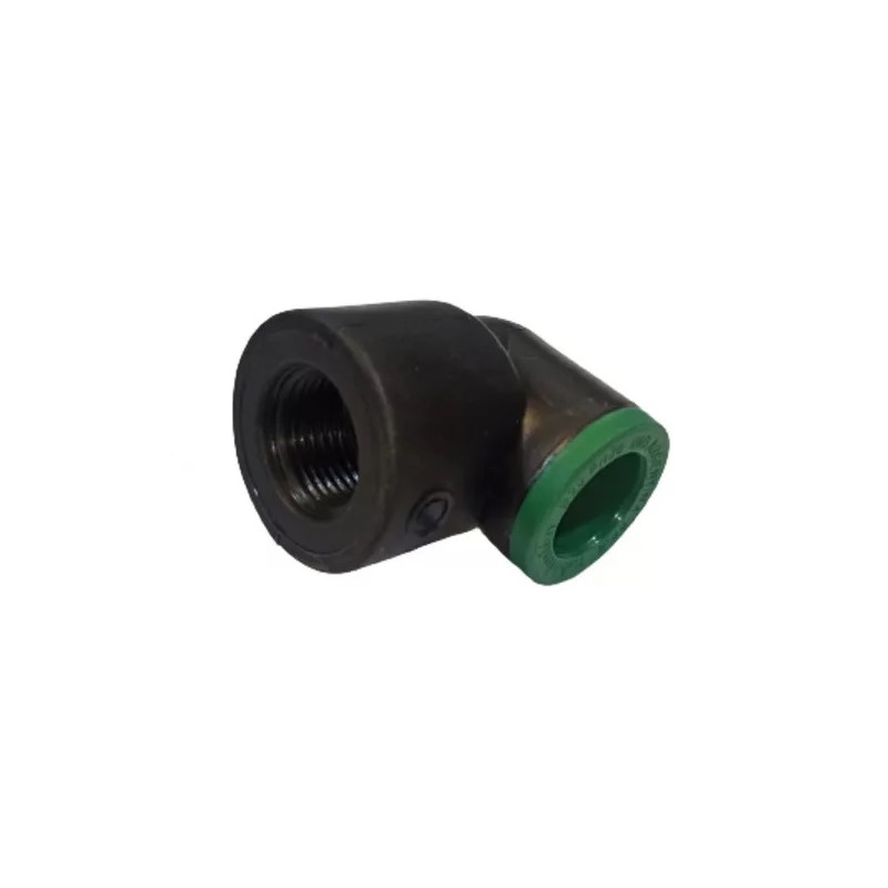 Codo 90º 25mm rosca sintetica 3/4" termofusion