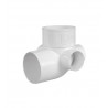 Codo PVC con 3 acometidas 90º 110mm MH Nivel 1