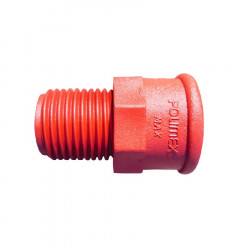 Cupla MH 1/2" polipropileno...