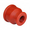 Cupla reduccion HH 1/2 a 3/8" polipropileno Polimex