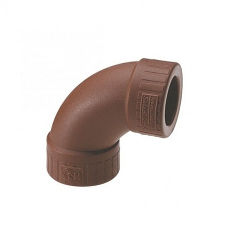 Curva termofusion 3/8"