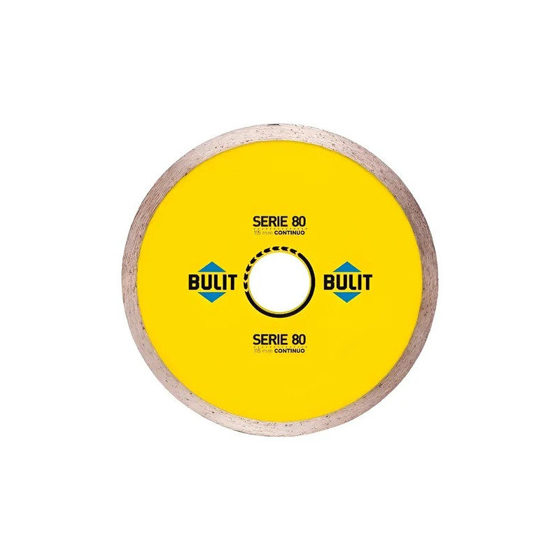 Disco amoladora diamantado continuo 115mm s.80 Bulit
