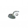 Ducha con brazo ABS 4" cromo Mozart
