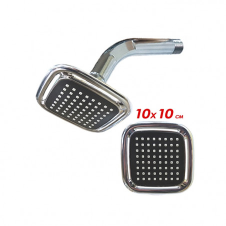 ducha con brazo marco anticalcareo Mozart
