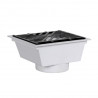 Embudo desague frontal PVC 20 x 15cm 63mm Nivel 1