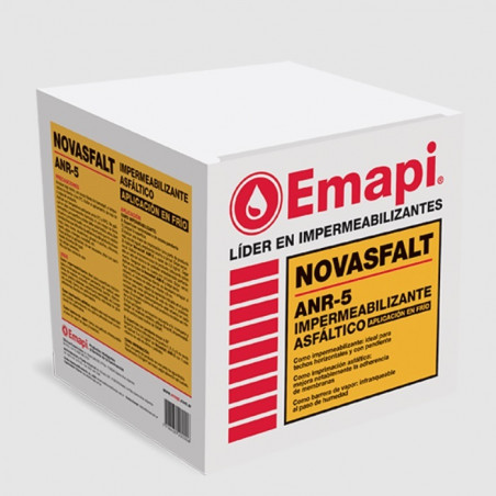 Emulsion asfaltica Novoasfalt ANR5 18 Kg Emapi