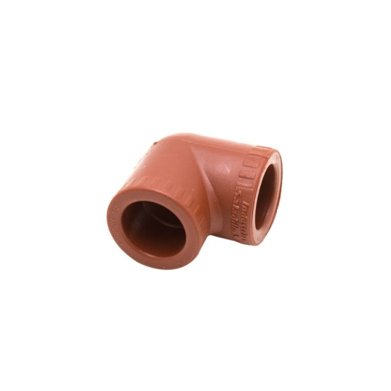 Codo termofusion 90º reduccion 3/4 a 1/2"