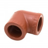 Codo termofusion 90º reduccion 3/4 a 1/2"