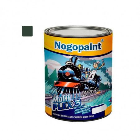 Esmalte sintetico Multiplex 250cc verde ingles Nogopaint
