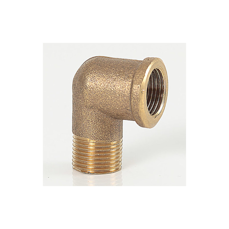 Codo bronce macho hembra 3/4"