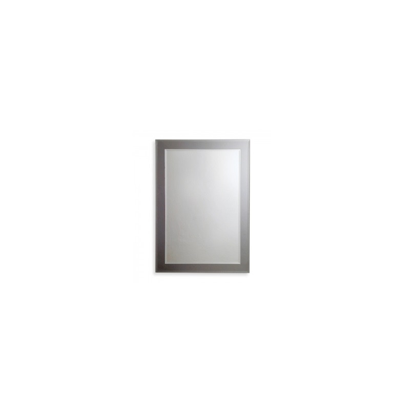 Espejo rectangular Base Gris 50 x 70cm Reflejar