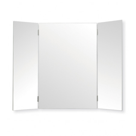 Espejo triptico rectangular 78 x 60 cm pulido Reflejar