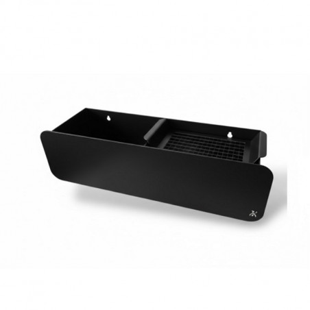 Estante para ducha quadro negro Indra