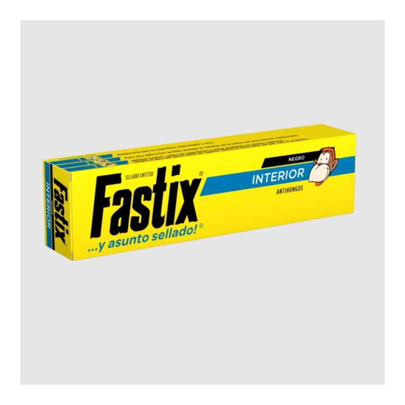 sellador fastix negro 25 grs poxipol