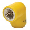 Codo fusion 90º 32mm rosca hembra 3/4" Fusiogas