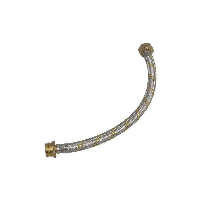 Flexible enmallado para gas 1/2" 50cm