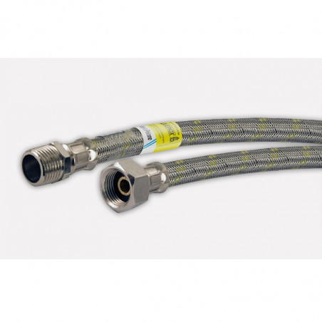 Flexible para Gas aprobado 1/2" 40cm Queinox
