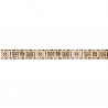 Friso Basalto beige 4.5 x 45 cm Acuarela