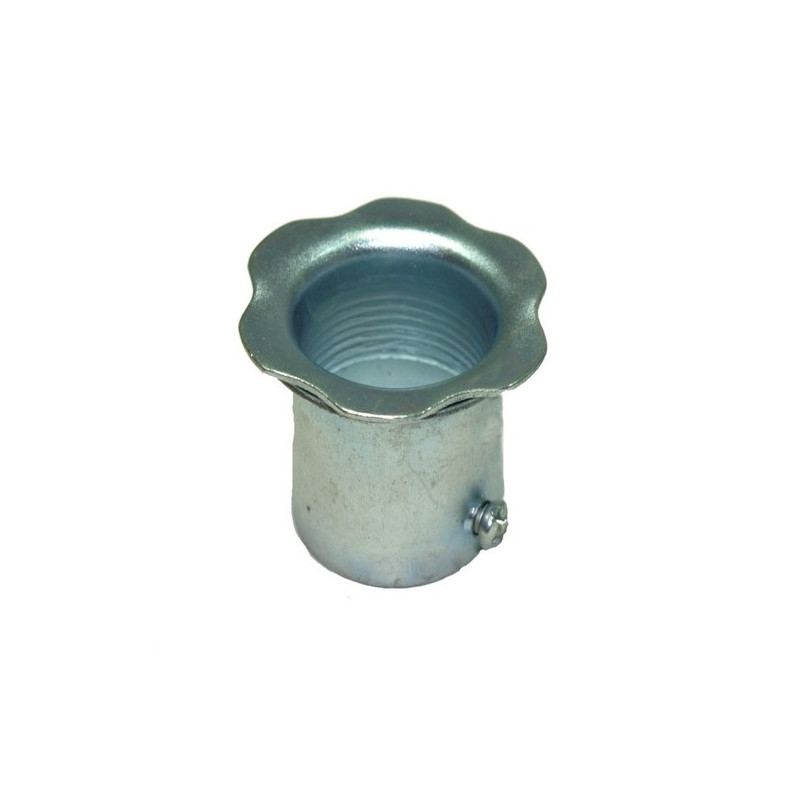 Conector chapa galvanizada 1"
