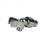 Conector para ducha manual con soporte D'Accord