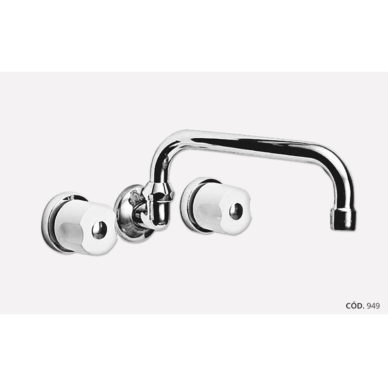 Griferia para cocina de pared Laza Peiano