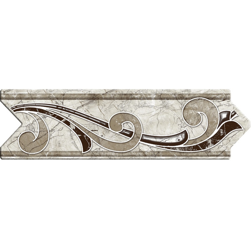 Guarda ceramica Lago Falkner beige 6 x 20cm CS