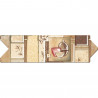 Guarda ceramica Lucia beige 6 x 20cm CS