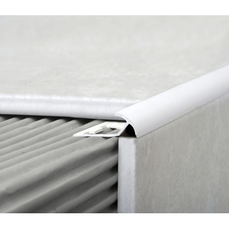 Guardacanto PVC 9mm Plus gris claro Atrim